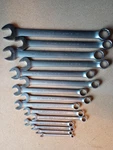 Proto Professional Set #J1200FASDS 15PC Sae Combination Wrench Made Usa. Fixed Price $325.00.