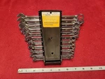 Toolworks 32 Pc Combination Wrench Set Metric & Sae TW138. Fixed Price $35.95.