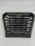 Craftsman 7PC Metric Hybrid Ratcheting Wrench Set With Original Case New. Fixed Price $80.07.