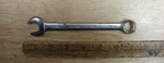 Vntg Billings Life-time L1163-A Combo Open & 12 Pt Box WRENCH,19/32" 6-5/8". Fixed Price $12.99.