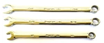 New Snap-on 3PC 1/4" 5/16" 11/32" Flank Drive Plus Combo Wrench SOEX8 SOEX10. Fixed Price $119.99.