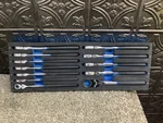 Cornwell Bluepower Piece Metric Flex Combination Ratcheting Wrench Set BPRW12. Fixed Price $159.95.