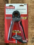Craftsman 8" Max Axess Locking Wrench 9-35359 Inch New. Fixed Price $14.00.