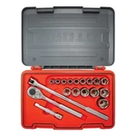 J54118S Proto 1/2" Drive 16 Piece Socket Set Point W/carrying Case Standard. Fixed Price $299.99.