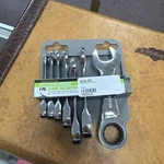 7PC Stubby Ratcheting Combo Wrench Set Sae Item #93923. Fixed Price $26.99.