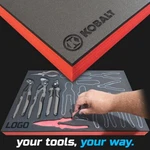 Kobalt Shadow Foam Tray Insert Storage Organizer Toolbox Kit Set. Fixed Price $63.95.