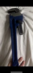 Kobalt 18" Cast Iron Pipe Wrench Heavy Duty #464645. Fixed Price $33.00.