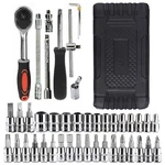 46PACK Grip Driver Combo Kit Tool Socket Wrench Set Mechanic's Drill. Fixed Price $19.59.