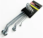 5PC Great Neck Chrome Polished Deep Offset Double Box End Wrench Sae #S4375. Fixed Price $23.99.