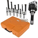 Wflnhb 12PCS Set Boring Head R8 Shank 3/4 Carbide Bar For 3". Fixed Price $119.84.