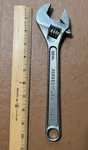 Nos Craftsman 44604 Wf 10" 250MM Adjustable Wrench Made In Usa Western Forge Vtg. Fixed Price $19.95.