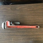 Craftsman 18" Heavy Duty Pipe Wrench No. 55678. Fixed Price $15.00.