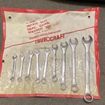 Truecraft B410R 10PC Metric Combination Wrench Set 8-22MM Forged Steel. Fixed Price $40.00.