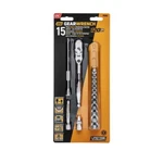 Gearwrench 1/4" Metric 120XP Locking Flex Head Ratchet & Stubby Socket Set 81390. Fixed Price $120.89.