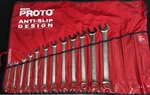 Proto 12PC Sae 12PT Combination Wrench Set (5/16" - 1") Anti Slip Design Usa New. Fixed Price $188.98.