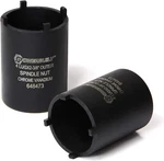 Powerbuilt Spindle Nut Socket 4-LUG, 2-3/8" Outer, New. Fixed Price $32.21.