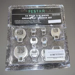 New Festar 10 Pc 3/8 Drive Crowsfoot Wrench Set S.a.e. Fixed Price $27.00.