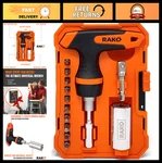 Universal Socket Tool Set 15-PIECE Wrench Grip & T-handle Ratchet Driver Per. Fixed Price $46.99.