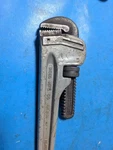 Reed Mfg Aluminum Pipe Wrench, Inch Handle ARW14. Fixed Price $25.00.