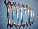 Lot Of Metric Wrenches Craftsman 17, 18, 19, 21, 22 Mm. Fixed Price $52.00.