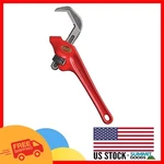 Effortless Grip 9.5" Pipe Wrench With Offset Hex Jaw Design - Lifetime. Fixed Price $78.29.