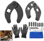 1266 & 7463 Adjustable Gland Nut Wrench Set Fits Farm Construction Equipment. Fixed Price $57.60.