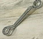 Duro Indestro Usa 18MM-19MM Double Box End Offset Wrench 12 Pt. Oal 6.5" 934AMM. Fixed Price $11.69.