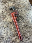 Ridgid 14" Pipe Wrench Heavy Duty Steel 31020 Made In Usa. Fixed Price $24.00.
