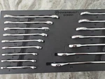 Powerbuilt Pro Tech 16 Pc Mirror Polish Metric Combination Wrench Set - 949001. Fixed Price $69.99.