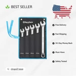 Duratech 5-PIECE Long Pattern Combination Wrench Set, Metric 23-30MM, Cr-v Steel. Fixed Price $52.99.