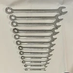 44625 Craftsman Usa 12-PIECE -vv- Forged Combination Point Wrench Set. Fixed Price $99.99.