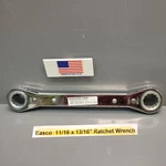 Easco (danaher Tools) Double Ratchet Wrench 62423 11/16" X 13/16" Nos Usa. Fixed Price $19.95.