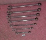 Lot Of 7 Snap On Tools Open End, Box Wrenches OEX24,22,20,16,12,110, Oxi. Fixed Price $143.99.
