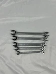 Stanley Proto J3700M Metric Double End Flare Nut Wrench Set, 6 Point, 5PC. Fixed Price $130.01.