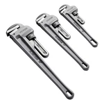 Vevor 3PCS Aluminum Straight Pipe Wrench Set 10/14/18 Plumbing Crv Jaw. Fixed Price $42.99.