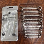 Vtg Usa Craftsman Metric 10PC Midget Combination Wrench Set No. 942339 & Pouch. Fixed Price $28.99.