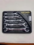Craftsman Professional 5 Piece Flare Nut Line Wrench Set Sae #942012. Fixed Price $70.00.