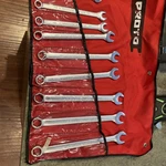 Proto Professional 10 Pc Metric Combination Wrench Set W/ Roll Up Pouch New. Fixed Price $129.99.