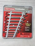 Sears Craftsman 6 Point Metric Combination 9PC Wrench Set 47235 Usa Forever. Fixed Price $102.50.