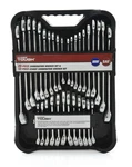 Hyper Tough 32 Piece Combination Wrench Tool Set Mechanics Sae Stubby Best Kit. Fixed Price $40.99.