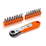 Tacklife Mini Screwdriver Bit Set Diy Ratchet Wrench Micro Torx Allen 1/4. Fixed Price $8.72.