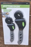 Pittsburgh 2PC Rubber Strap Wrench Set #69373. Fixed Price $13.99.