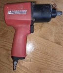 Earthquake EQ12A Aluminum 1/2 Air Impact Wrench Red Working Good. Fixed Price $14.95.