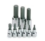 Sk Tools 19733 Piece 3/8" And 1/2" Drive Fractional Hex Bit Socket Set. Fixed Price $123.49.