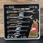 Craftsman 42357 Quick Wrench 6PC Metric Combination 8-14MM Vintage Usa. Fixed Price $36.50.