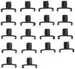 Ernst 8441 3/8 Dura-pro Twist Lock Socket Clips 18 Pack Black. Fixed Price $9.10.
