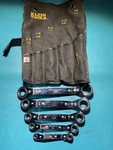 Klein Tools 68245 Reversible Ratcheting Box Wrench Set, 5-PIECE Usa. Fixed Price $77.95.