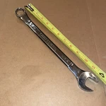 Craftsman 7/8" Professional Combination Wrench 42241 Usa Full Polish Raise Panel. Fixed Price $34.99.