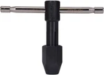 Century Drill & Tool 98502 T-handle Tap Wrench, 1/4" 1/2", Steel. Fixed Price $13.00.