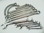 Snap-on 14PC Mixed Wrench Angle Head Open End 12PT Offset Box Ha (EC3038785). Fixed Price $249.99.